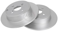 2X A.B.S. Bremsscheibe 17564 FüR Corolla Toyota NDE120_ NDE120R VVT ZZE120_ Vvtl