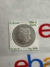 1886-O Morgan Dollar - Uncertified, Circulated-90% Silver - EF - [#7259-M]