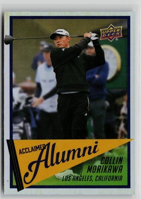 Collin Morikawa - 2026 Upper Deck Acclaimed Alumni #AL-3