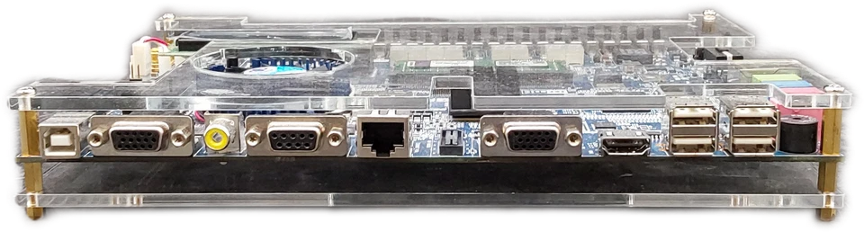 DE2i-150 FPGA Dev Kit Intel Atom Cyclone IV Foto 3 de 4
