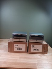 2 Tork Brushed Steel Tabletop Minifold Napkin Dispenser New