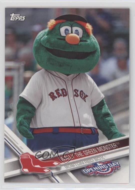 2017 Topps Opening Day Mascots Wally The Green Monster #M-24 0t2