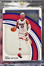 2021-22 Immaculate Collection Jimmy Butler Blue Basketball Card /25 #13