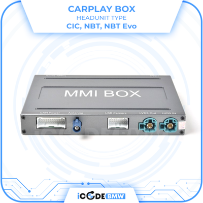 BMW Mmi box Apple CarPlay Android Auto wireless NBT 3 series F30