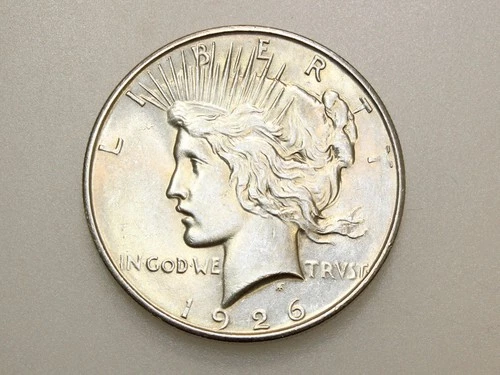 1926-D $1 PEACE SILVER ONE DOLLAR CH/GEM BU