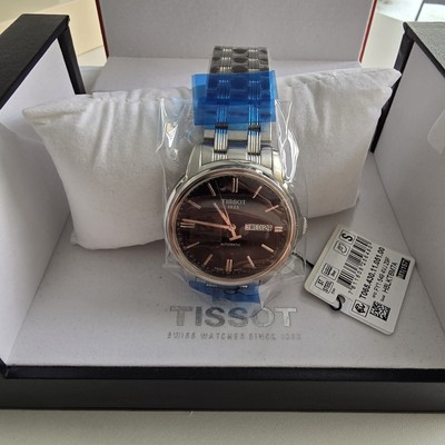 Tissot Automatic  stainless case and band, original box. 39.7 mm Case.