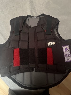 USG Sicherheitsweste XS Schwarz für Springreiten