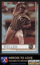 2019 Topps Chrome Sepia Refractor Brad Keller #54 Kansas City Royals RC