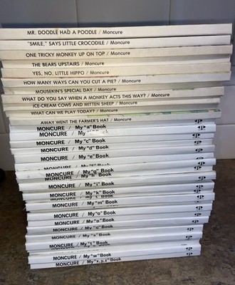 Lot of 35 A To Z Books Alphabet COMPLETE & ABOUT SERIES Jane Belk Moncure
