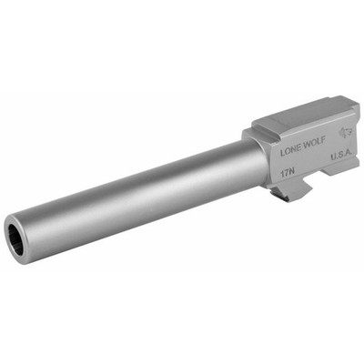 LONE WOLF fit GLK 17 GEN1-4 9MM MATTE STAINLESS BARREL LWD-17N GEN3 GEN4