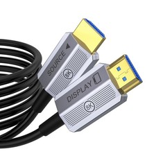 Fibopitcal 8K Fiber Optic HDMI Cable 50 ft, 48Gbps Long HDMI 2.1 Cable 8K60Hz...