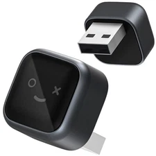 2-in-1 Wireless Adapter Convert Wired to Wireless for iPhone Android Auto