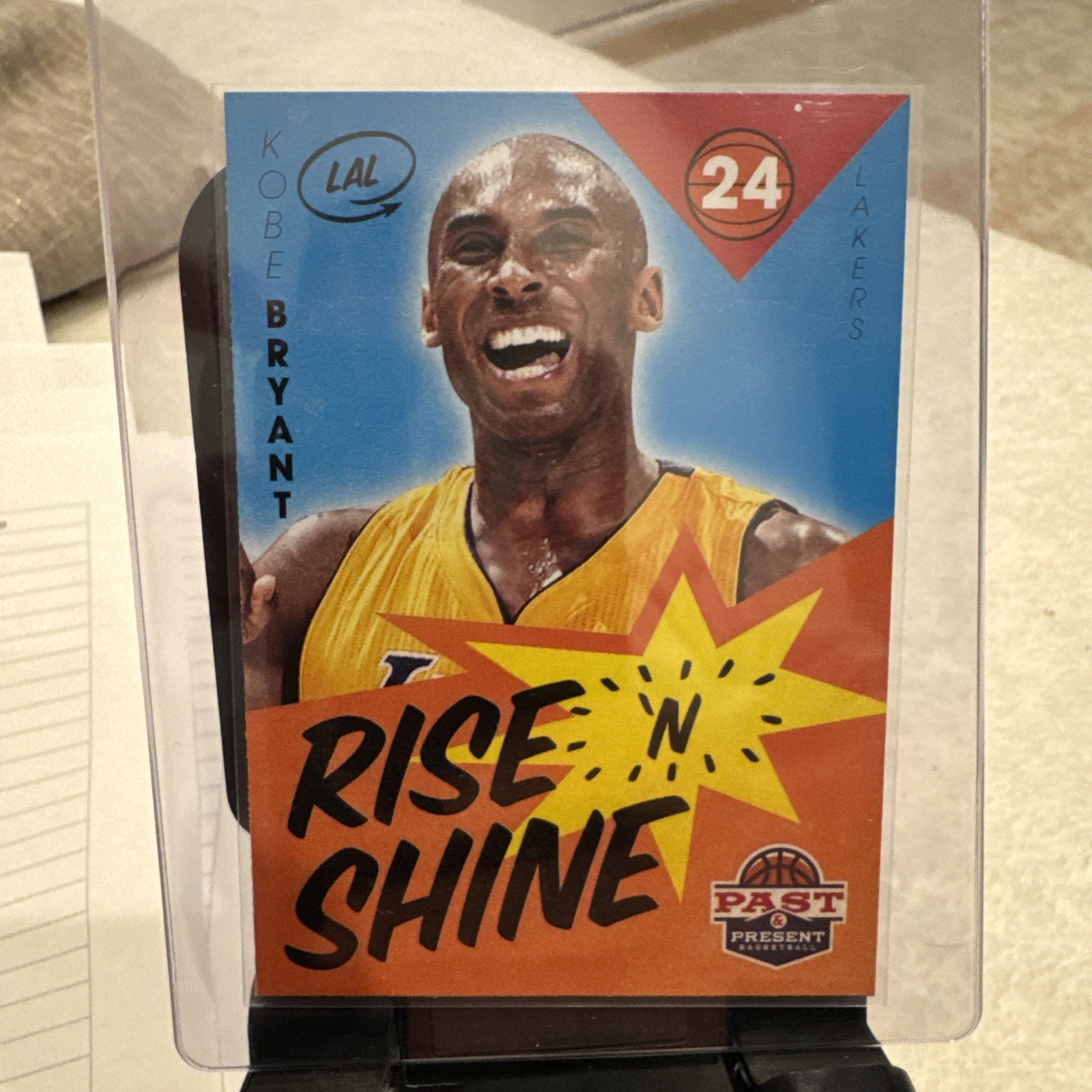 2012-13 Panini Past and Present Kobe Bryant Rise N Shine #60 Los Angeles Laker