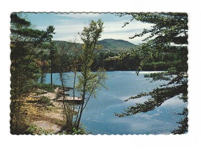 Hidden Valley America's Finest Ranch Resort Lake Luzerne NY VTG Postcard UNP
