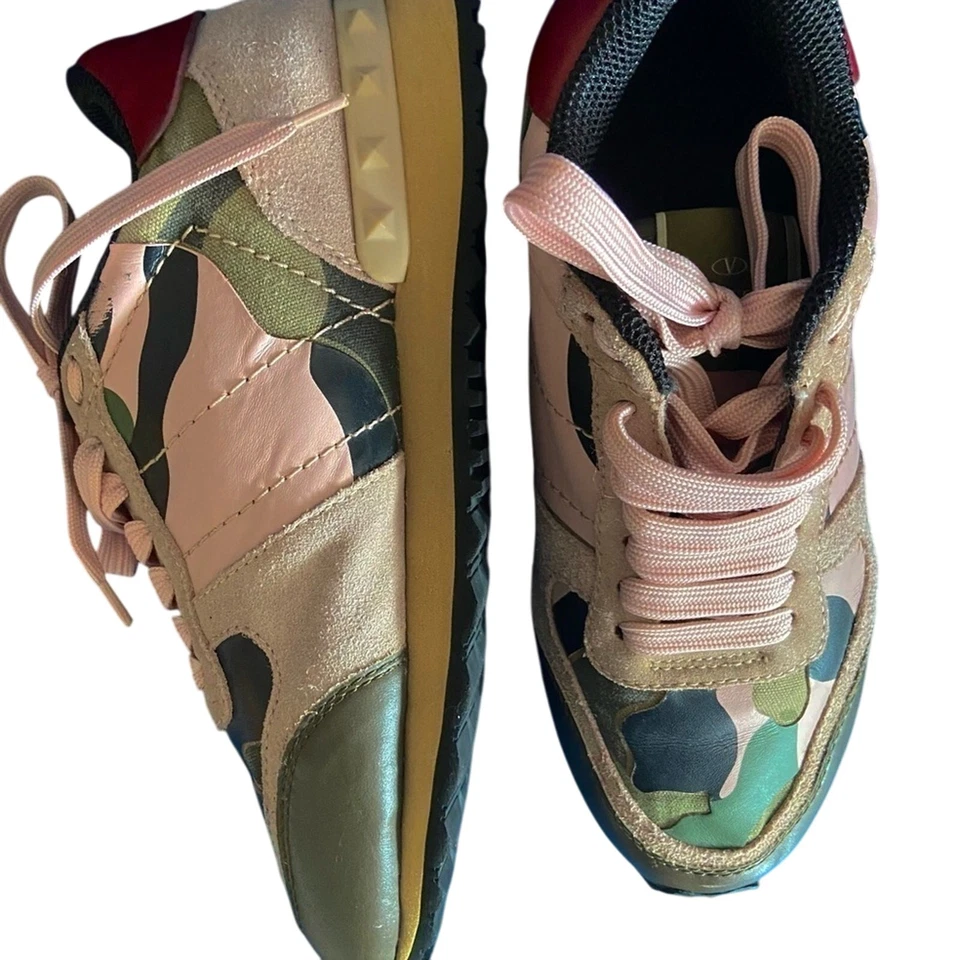 Zapatillas Rockrunner Valentino Gavarani Multicolor Camuflaje Talla 7 Foto 4 de 4