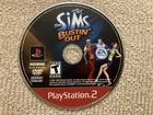 The Sims Bustin' Out Sony PlayStation 2, 2003 Tested Working Disc Only