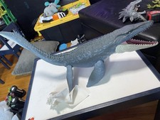 2017 Mattel Jurassic World Park HUGE Mosasaurus Figure Real Feel Dinosaur 28"