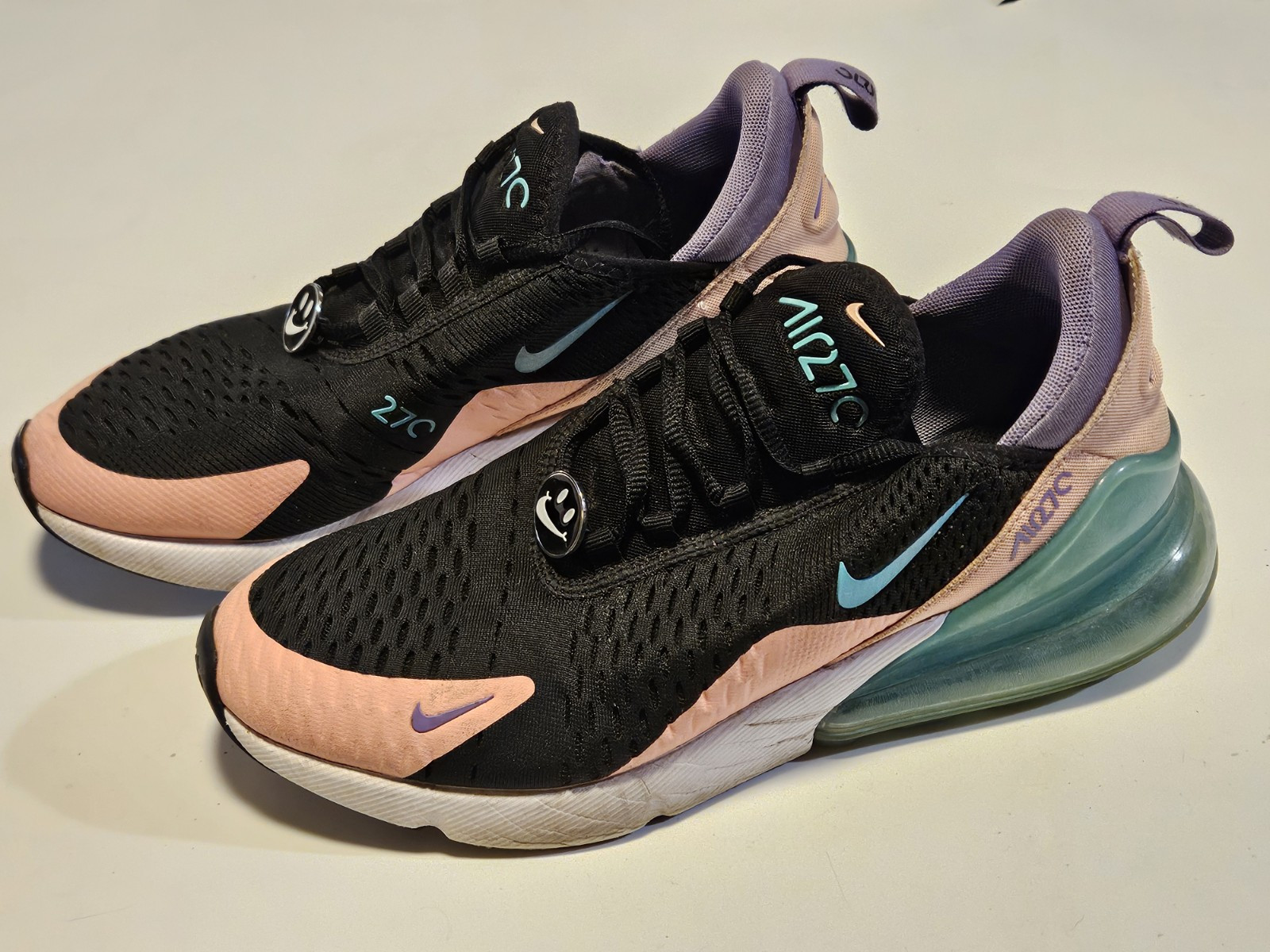 SAOLA Scarpe Nike Air Max 270 Have A Nike Day nere Hyper Jade da uomo taglia 8 CI2309 001