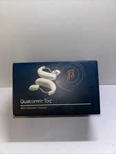 Extremely RARE Qualcomm Toq Stereo Bluetooth Headset Prototype RARE READ DESC    