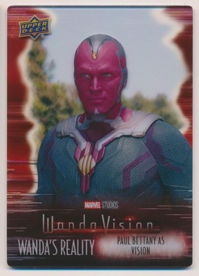 2022 Marvel WandaVision Wanda's Reality Plexi #P-8 Paul Bettany Vision