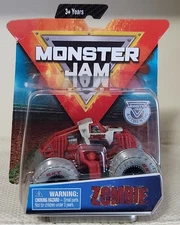 Monster Jam Zombie Chase Training Monster Truck DieCast Free Shipping!