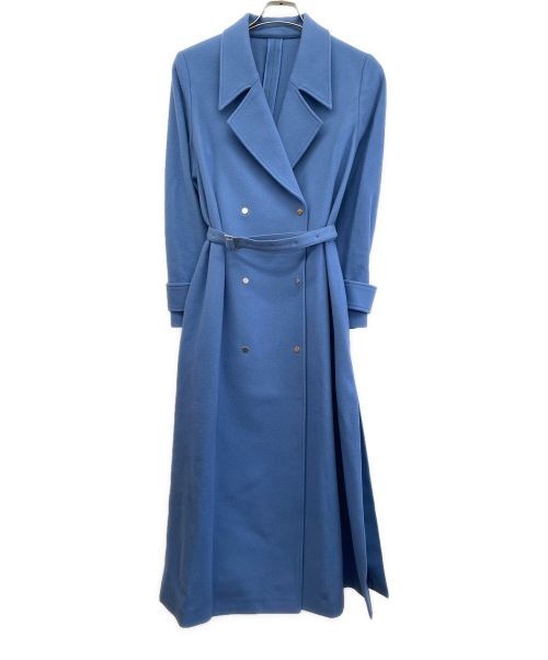 Ameri                    Belted flared long coat … - image 1