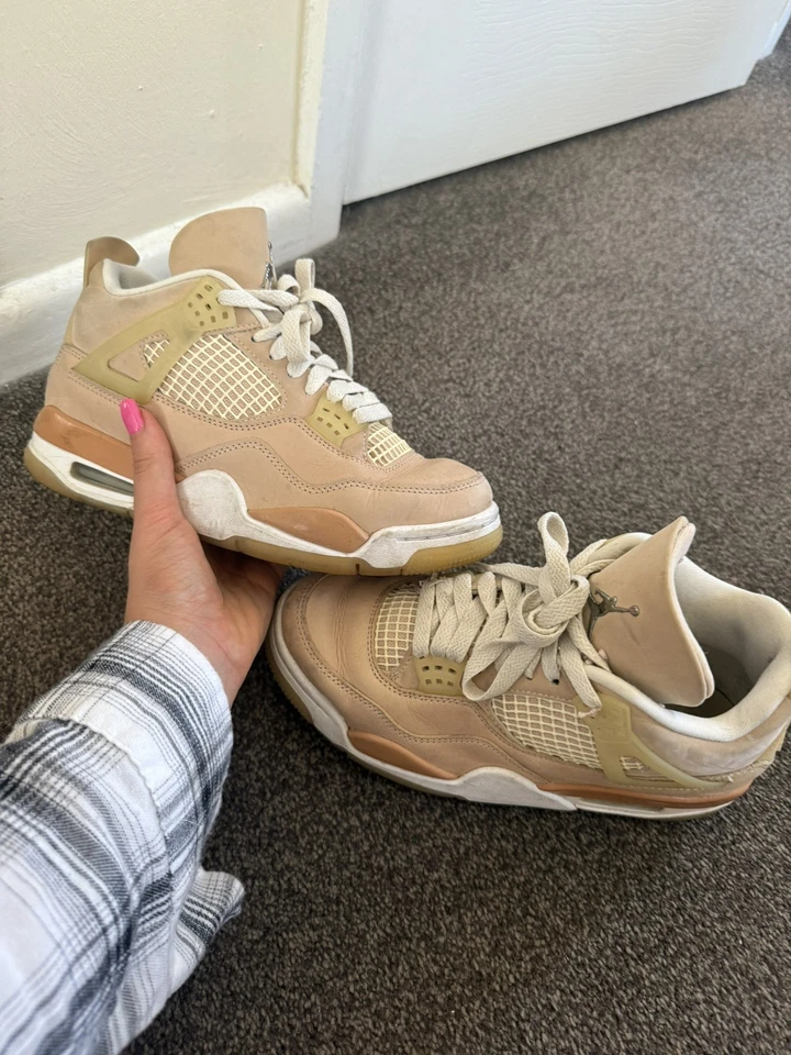 Size UK 4 - Jordan 4 Retro Shimmer W - Image 3 of 4