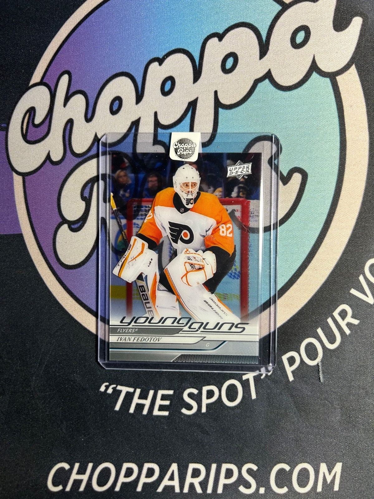 2024-25 Upper Deck Series One Ivan Fedotov Young Guns Clear Cut Rookie #220