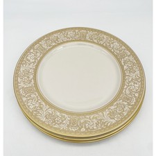 Franciscan Masterpiece "Renaissance Gold" Set of 3 Dinner Plates 10 1/2"
