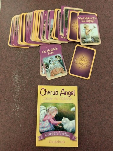 Cherub Angel Cards For Children 44 Card Deck & Guidebook By Doreen Virtue - Picture 9 of 10