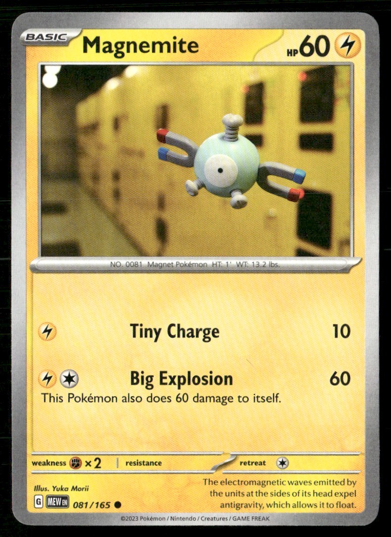2023 SCARLET & VIOLET SERIES - SCARLET & VIOLET - 151 MAGNEMITE COMMON #81