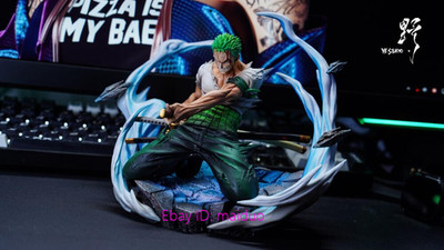 Roronoa Zoro Resin YE Studio One Piece Figurine Statue 18cm
