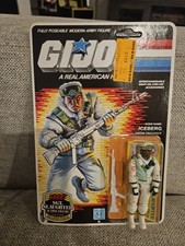 GI JOE MOC UNPUNCHED ICEBERG GREY FILE CARD 36 BACK VERY NICE