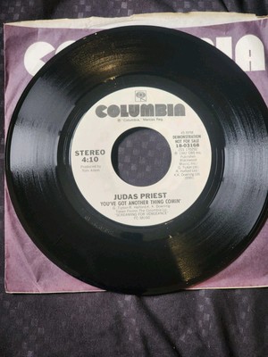 JUDAS PRIEST You''ve Got Another Thing Comin' heavy metal PROMO 45 