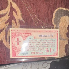 US Military Payment Certificate $1 Series 471 Military Currency