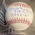 Phil Niekro Autographed Baseball TRISTAR Authentication Atlanta Braves 3,342 Ks