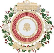 Official 2025 White House Christmas Ornament   Honors 150 Years of White...