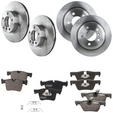 Front & Rear Brake Disc Rotors and Pads Kit for 330 328 BMW 430i Gran Coupe 330i