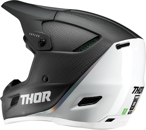 THOR Reflex Helmet 0110-7813 - Polar Carbon/White - MIPS? Technology - Picture 2 of 7