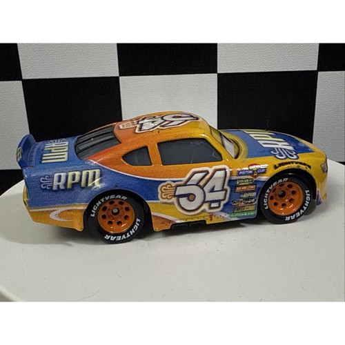 Disney Pixar Cars 3 Bruce Miller #64 RPM Next Gen Piston Cup Racers ...