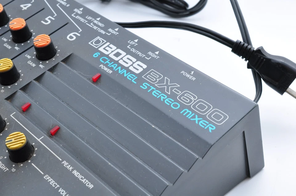 Boss BX-600 6-Channel Stereo Mixer Made in Japan 1984 Working 413664 - Image 3 of 4