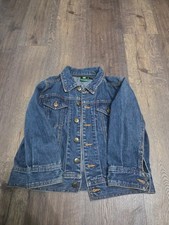 John Deere Blue Jean Denim Jacket Size Boys Sz 8