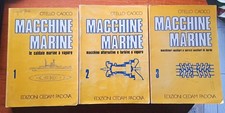 INGEGNERIA MECCANICA MACCHINE MARINE 3VV CAOCCI CEDAM TURBINE A VAPORE CALDAIE