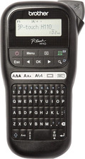 Image of Brother PT-H110 Label Printer | P-Touch Labeller | QWERTY Keyboard | Handheld