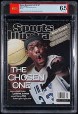 Lebron James Sports Illustrated FC - February 18 2002 - PSA 6.5 NEWSSTAND CGC 🔥