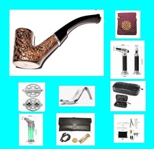 Ebenholz Tabakpfeife , mit viel Zubehör , verschiedene Varianten zum Auswählen .