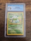 Bulbasaur 1999 Pokemon Base Set unlimited CGC 7.5 #44