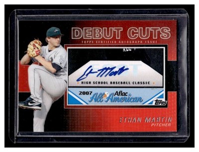Martin, Ethan - 2010 Topps Pro Debut - Debut Cuts - Autograph - 98/106