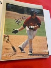 RIO RUIZ AUTOGRAPHED SIGNED 8X10 PHOTO HOUSTON ASTROS #1 COA
