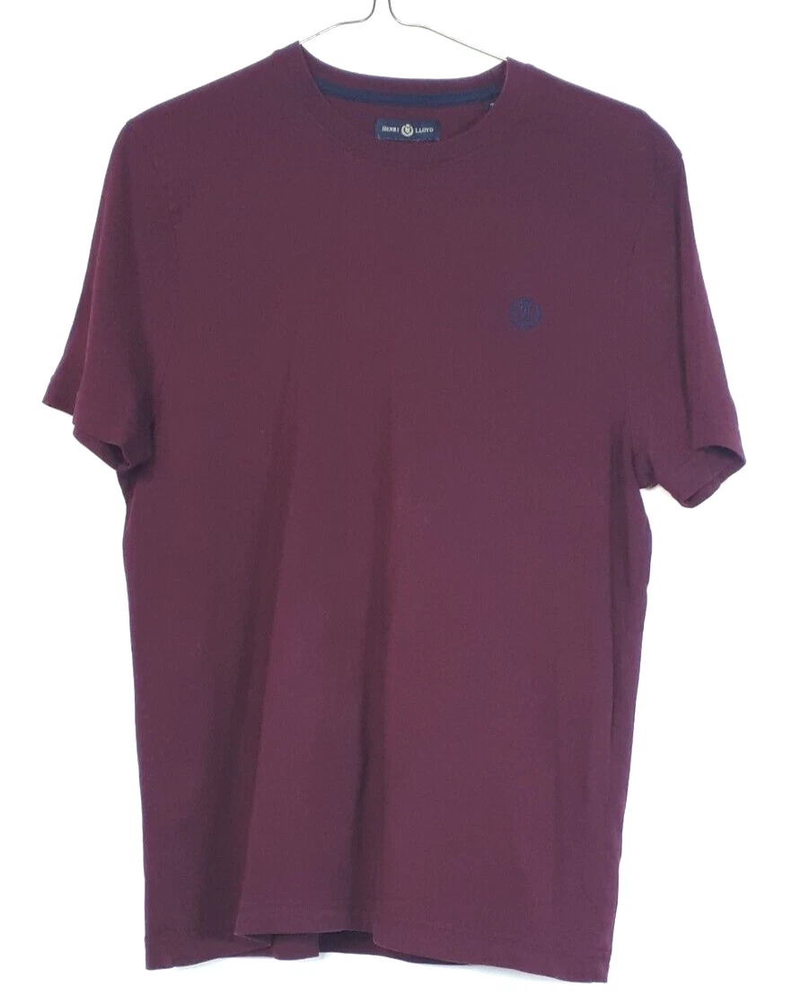 T-shirt ras-du-cou pour homme bleu en coton